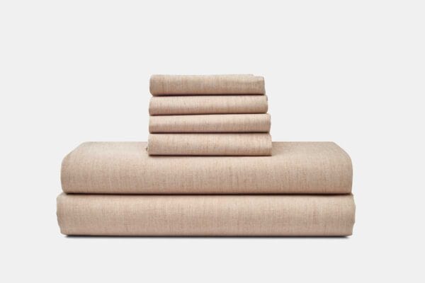 sheet set natural colored