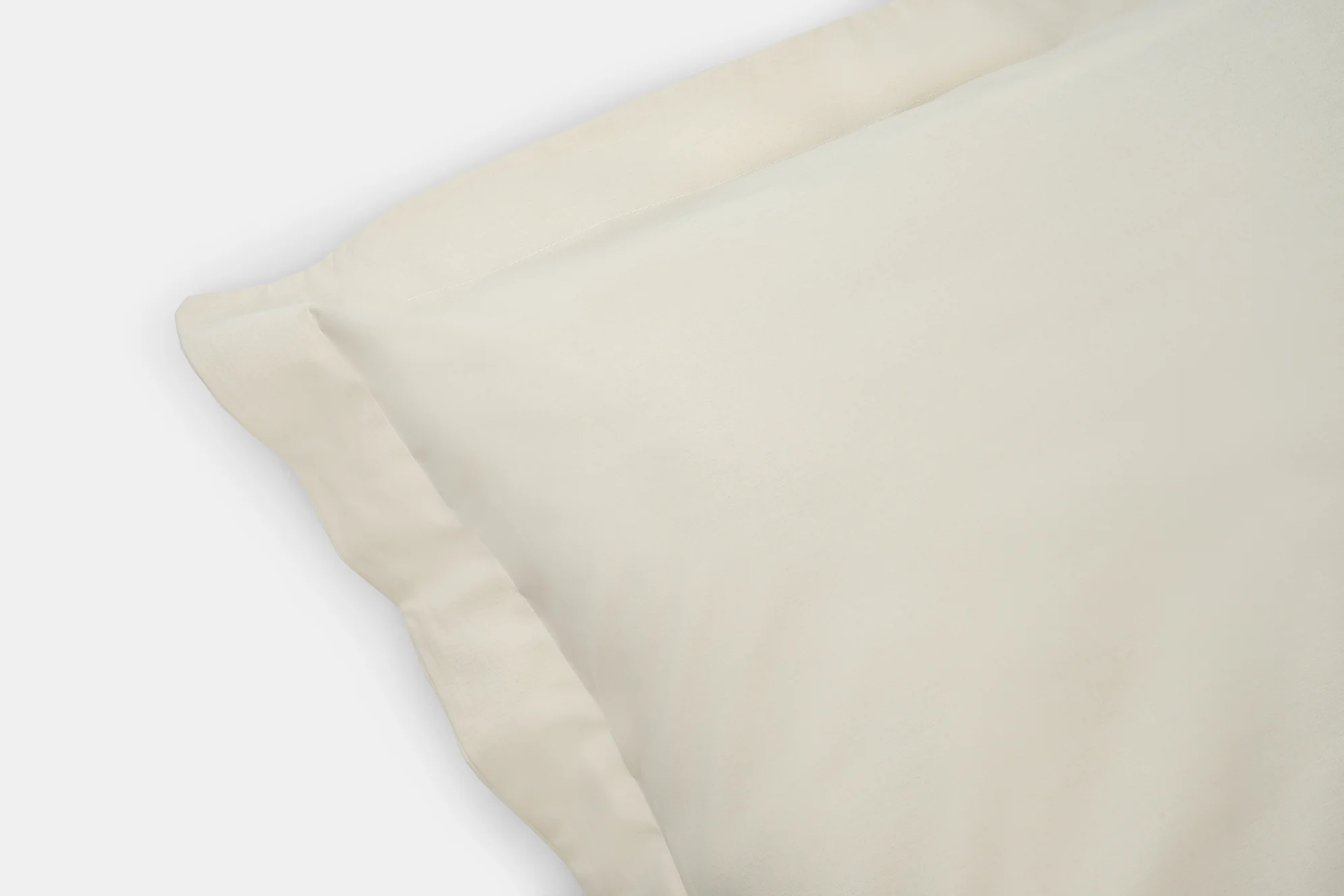 natural sham from duvet cover set