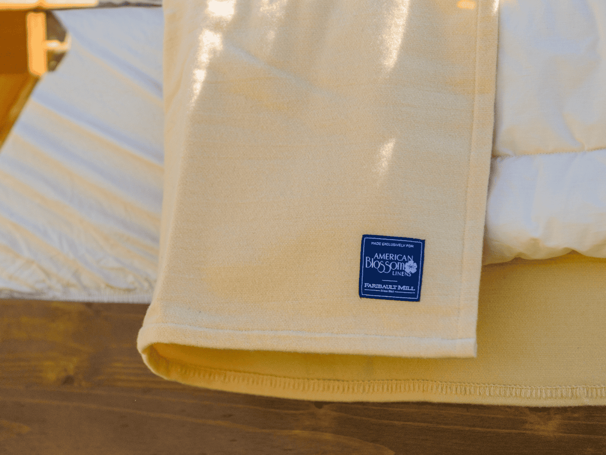 100% Virgin Wool Lightweight Blanket - Image 3